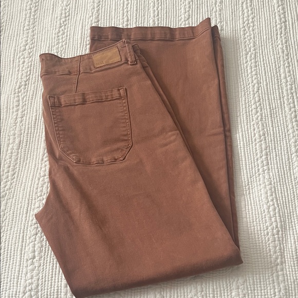 PAIGE Rust Denim Jeans - Picture 1 of 11